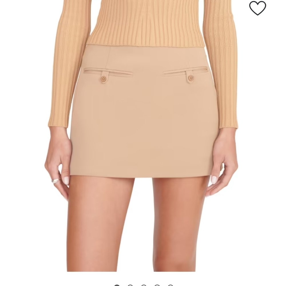 Staud 'Annette' A Line Mini Skirt Size 12